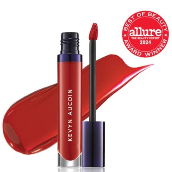Kevyn Aucoin Velvet Liquid Lip Paint* ~ STUNNING (Brick Red) 5ml NIB - Picture 3 of 15